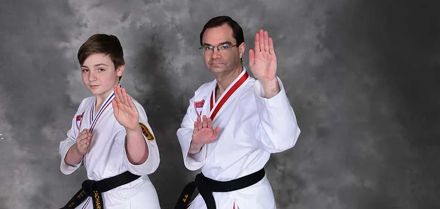 ATA Legacy Academy black belt members in Surrey, BC